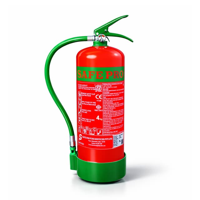 Clean Agent Portable Fire Extinguisher