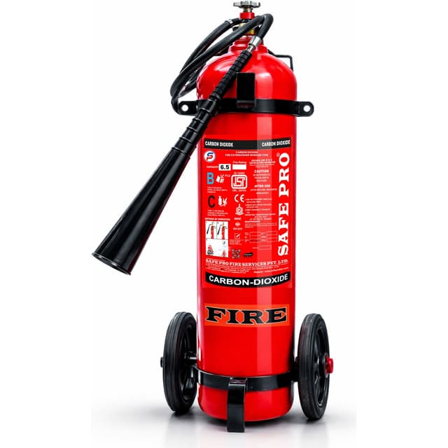 CO2 Wheeled Fire Extinguisher