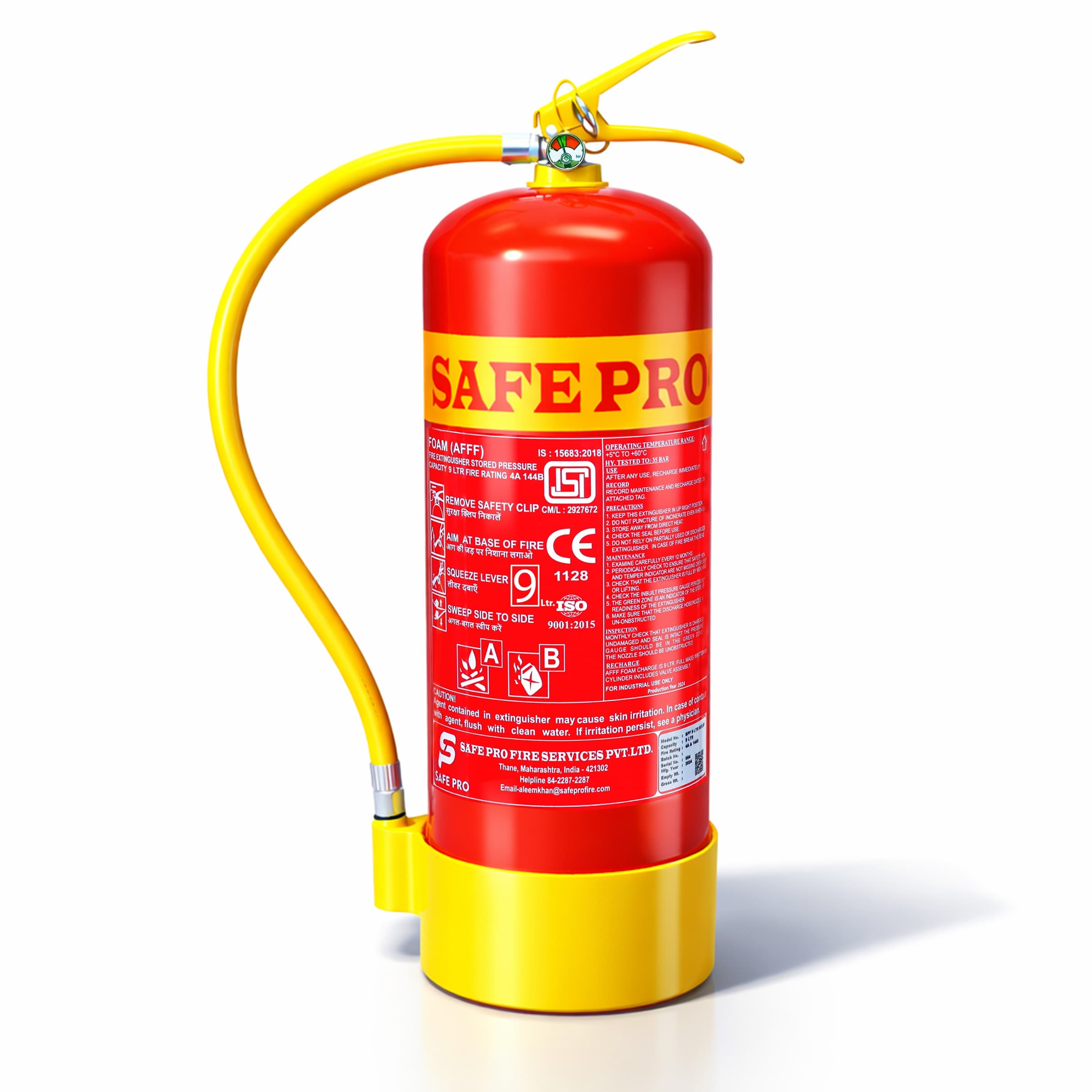 Mechanical Foam Fire Extinguisher - 9L