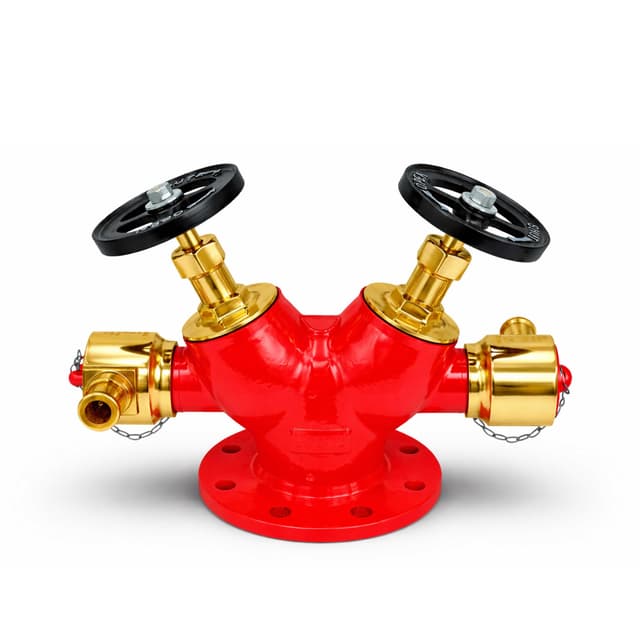 Double GM Hydrant Valve