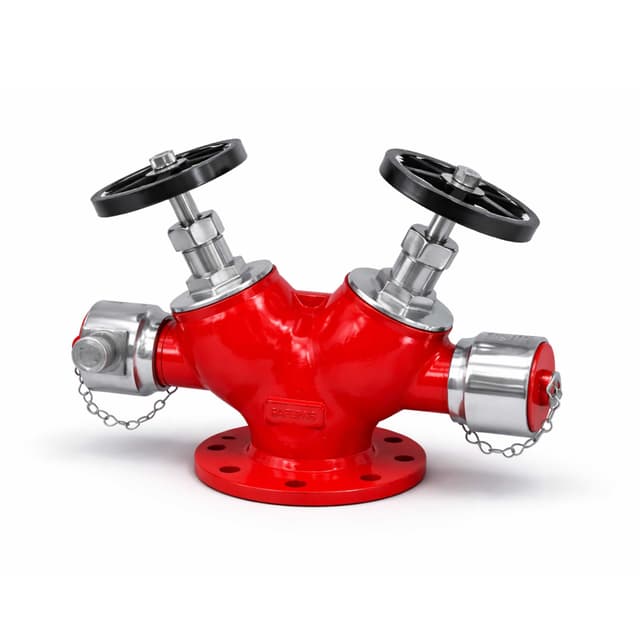 Double SS Hydrant Valve