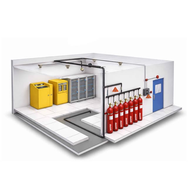 Clean Agent Based Fire Suppression System