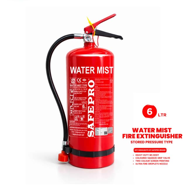 Water Mist Fire Extinguisher