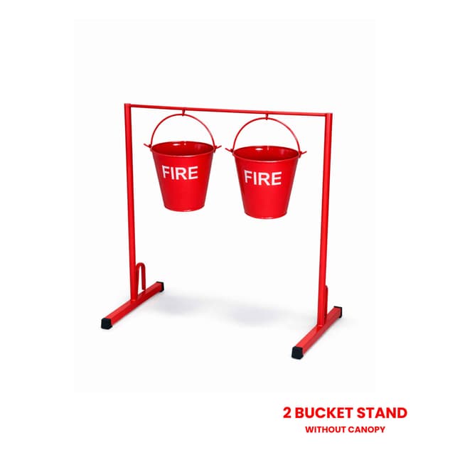 2 Bucket Stand with two buckets