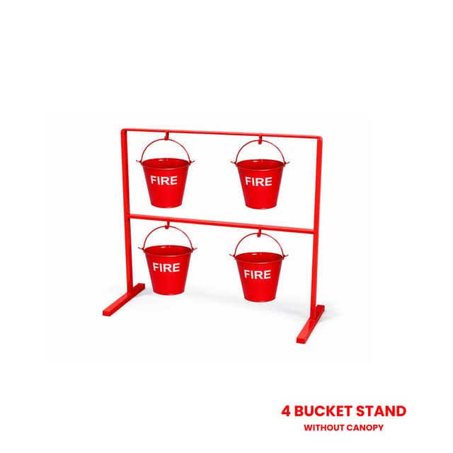 4 Bucket Stand Without Canopy