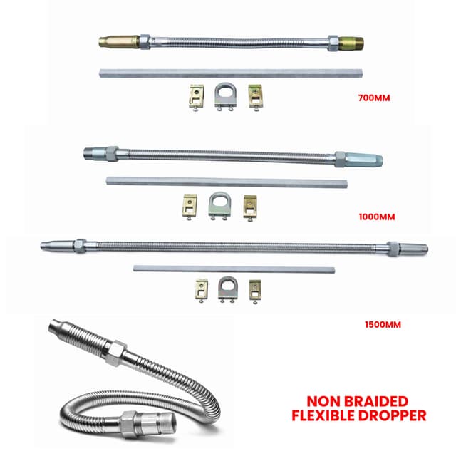 Non Braided Flexible Dropper