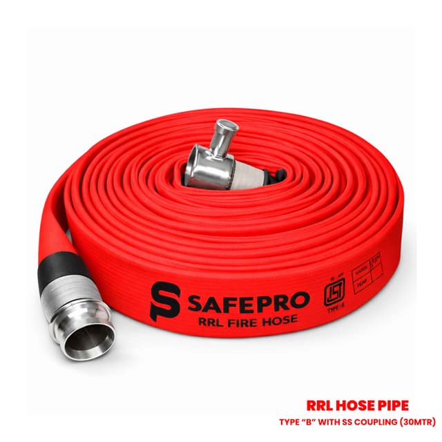 RRL Hose Pipe Type B SS Coupling 30 MTR