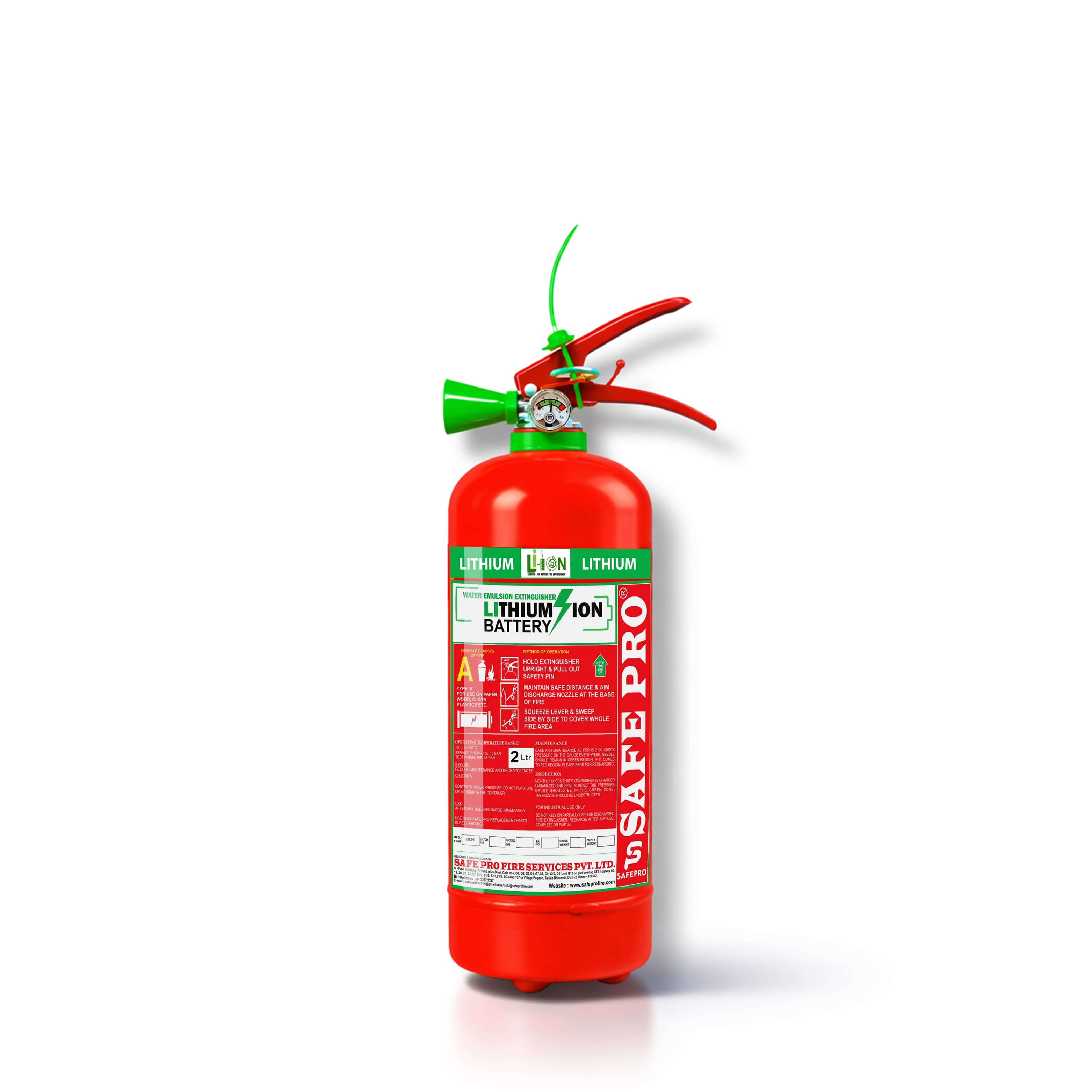 Lithium-ion Fire Extinguisher