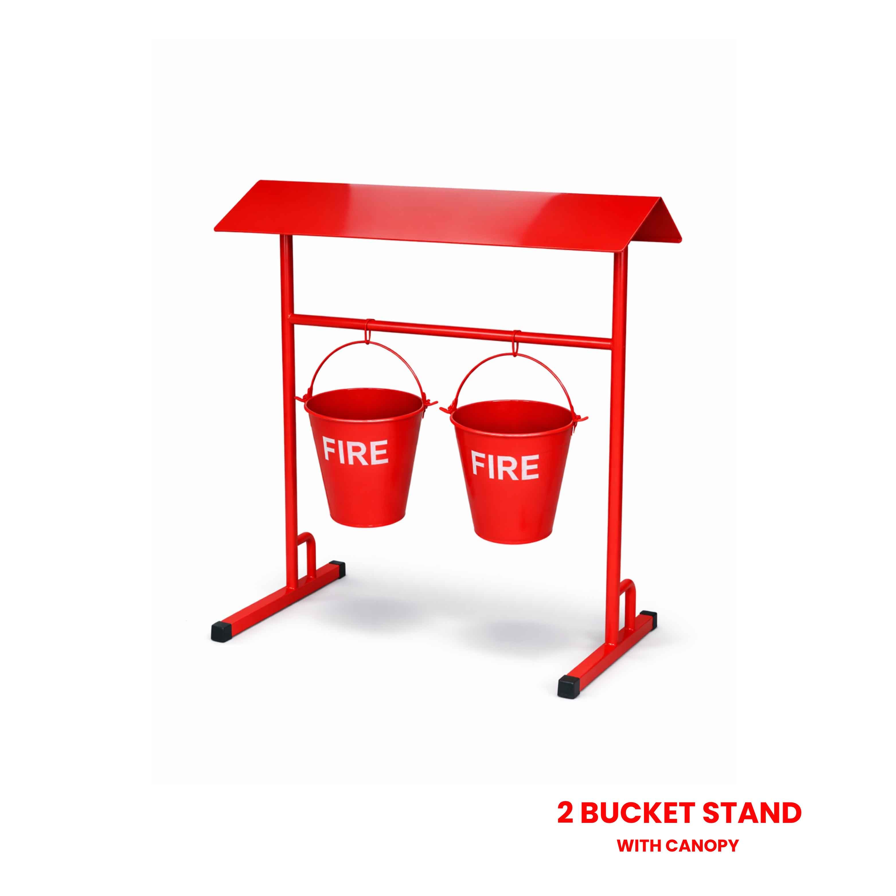 2 Bucket Stand with two buckets - 2 Bucket Stand