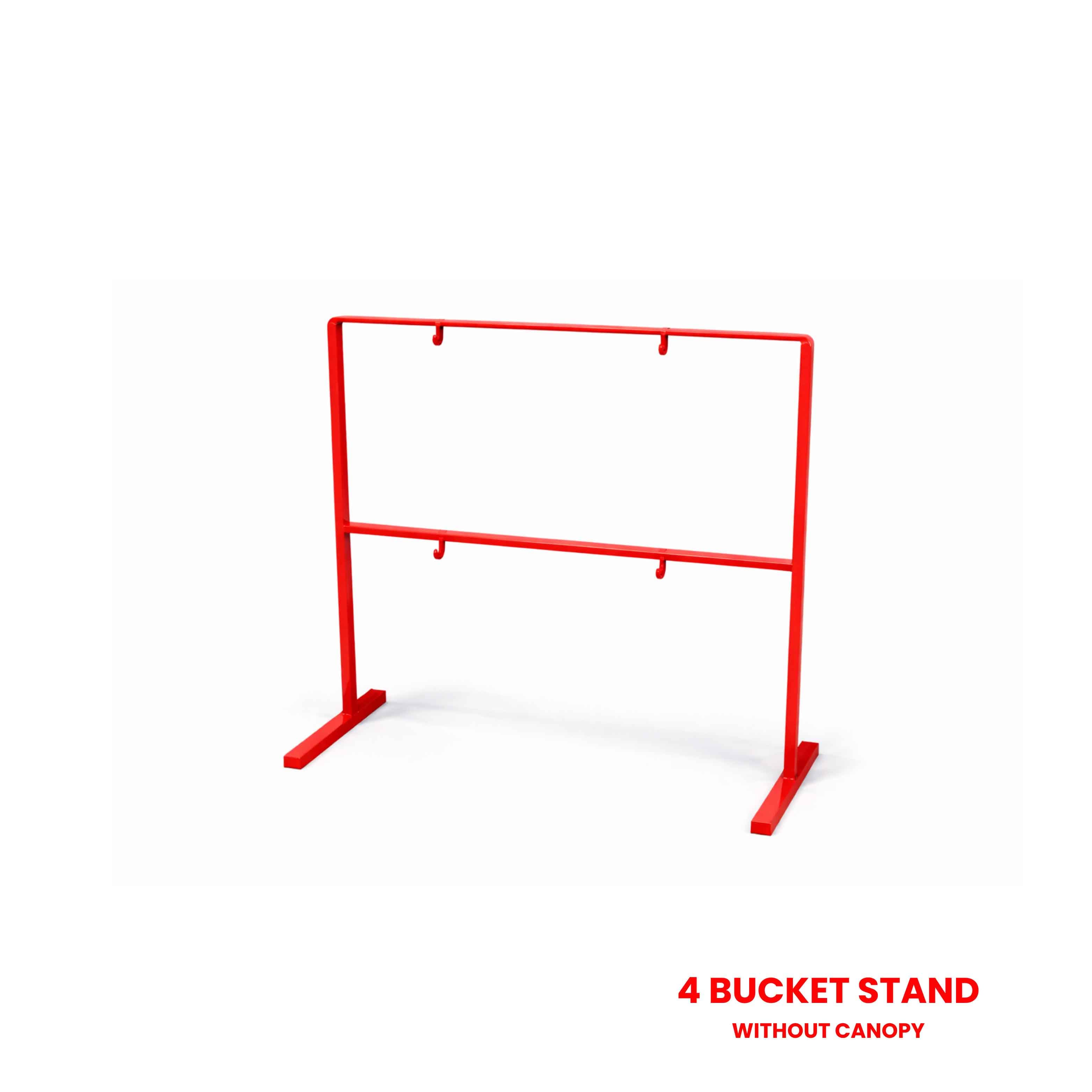 4 Bucket Stand Only Without Canopy - 4 Bucket Stand Only Without Canopy