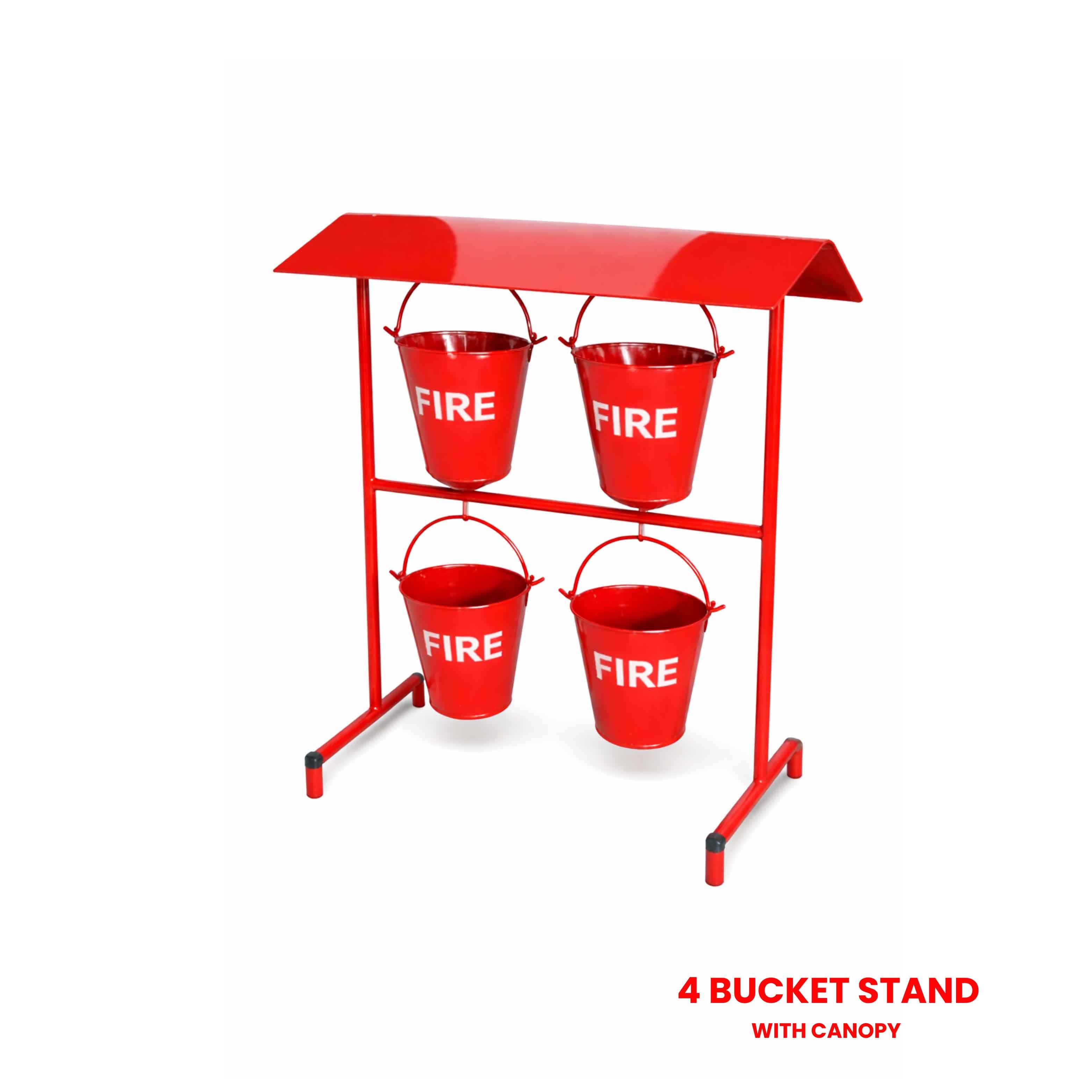 4 Bucket Stand with Canopy - 4 Bucket Stand With Canopy