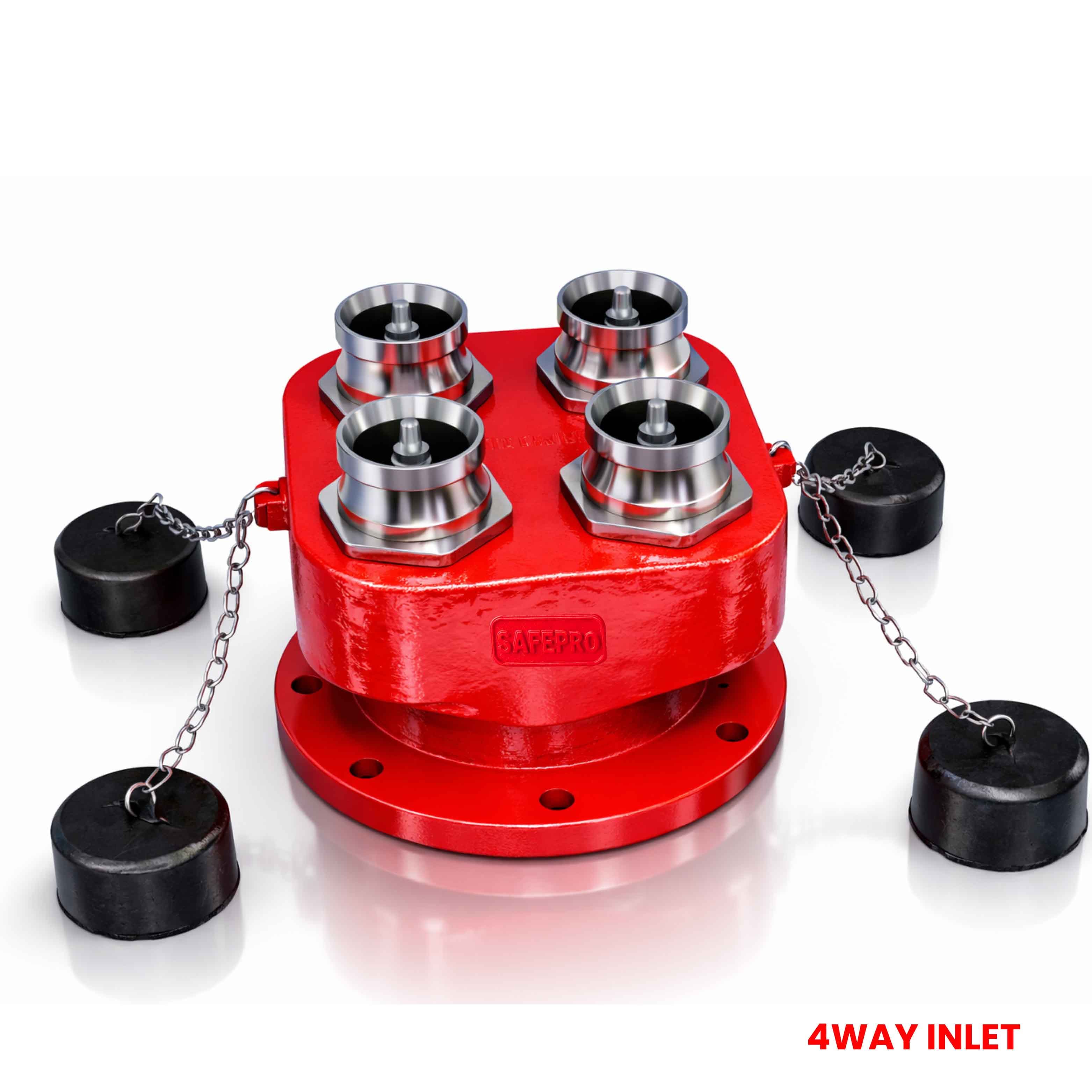 4-Way Inlet SS - Standard