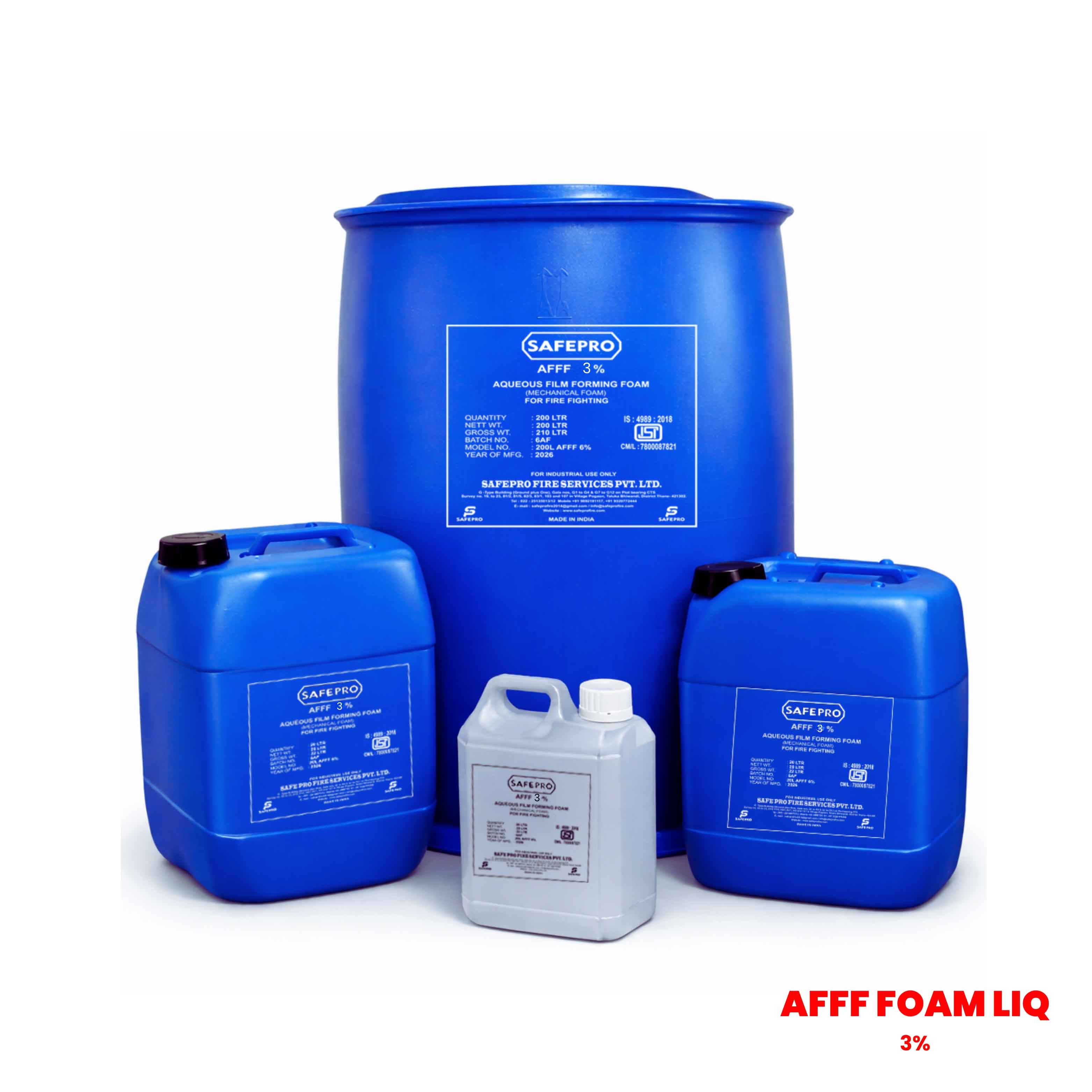 AFFF Foam Liquid 3% - AFFF Foam Liquid 3%