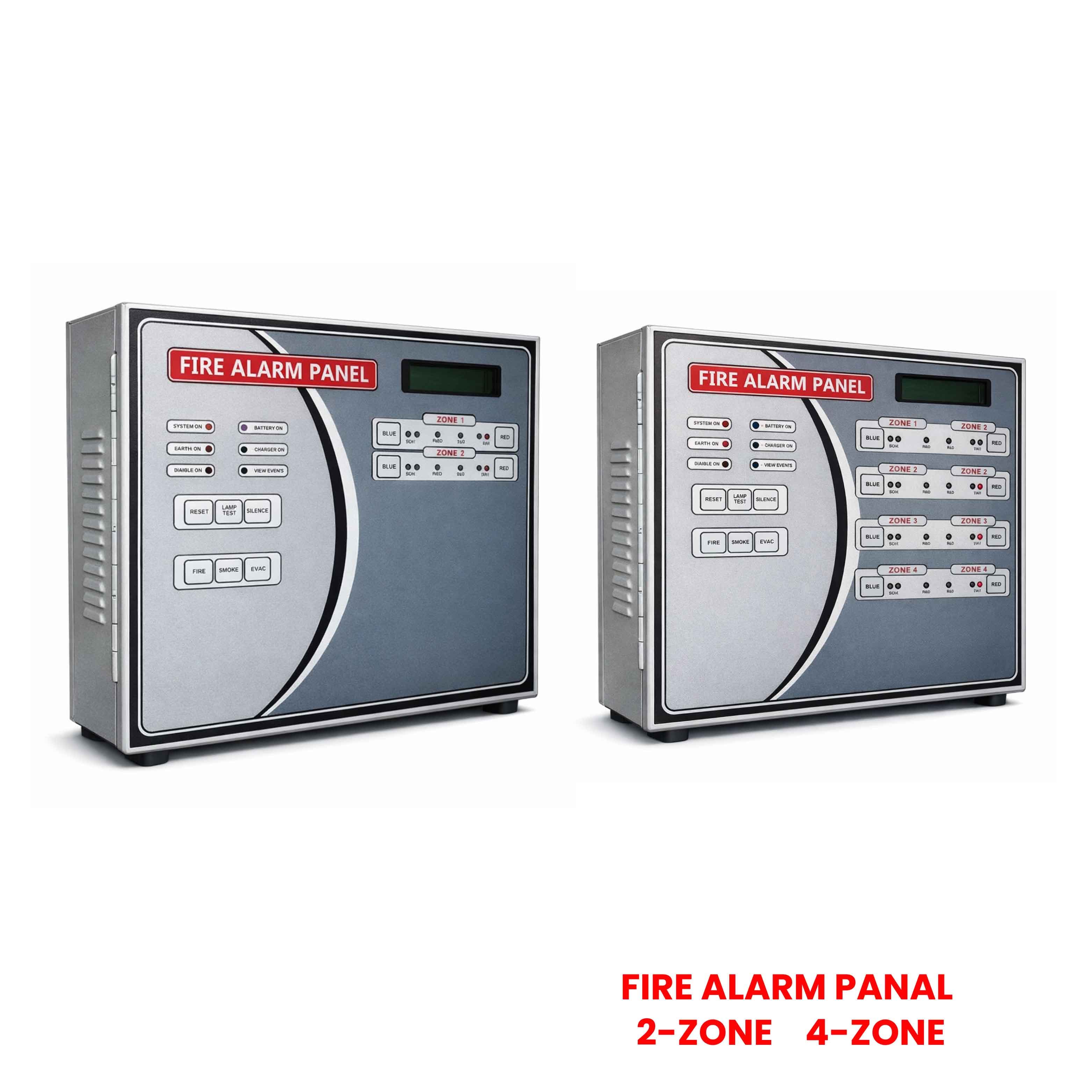 Fire Alarm Panel 2 Zone, 4 Zone - Fire Alarm Panel 2 Zone, 4 Zone