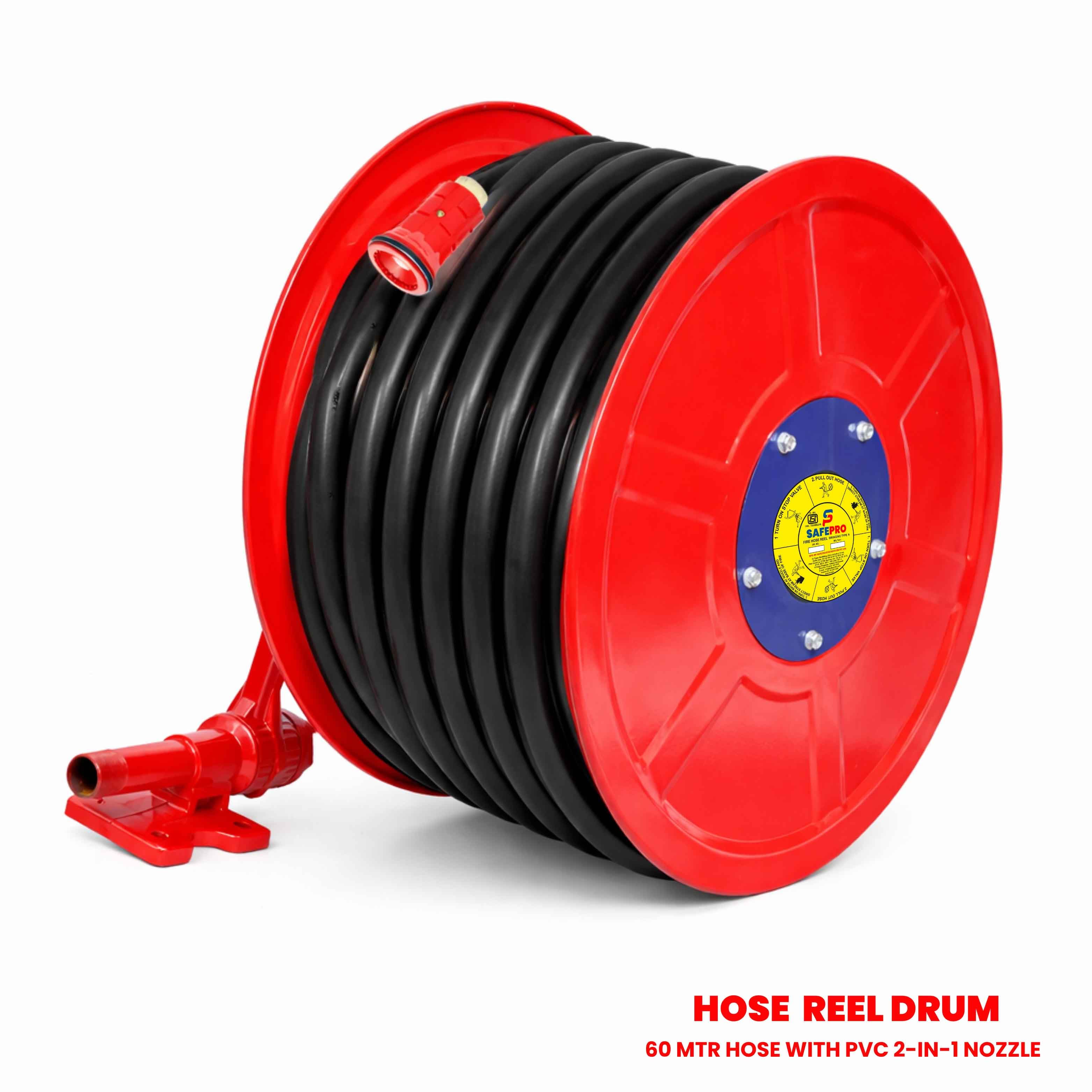 Malaysian 60m Hose Reel Drum - Standard