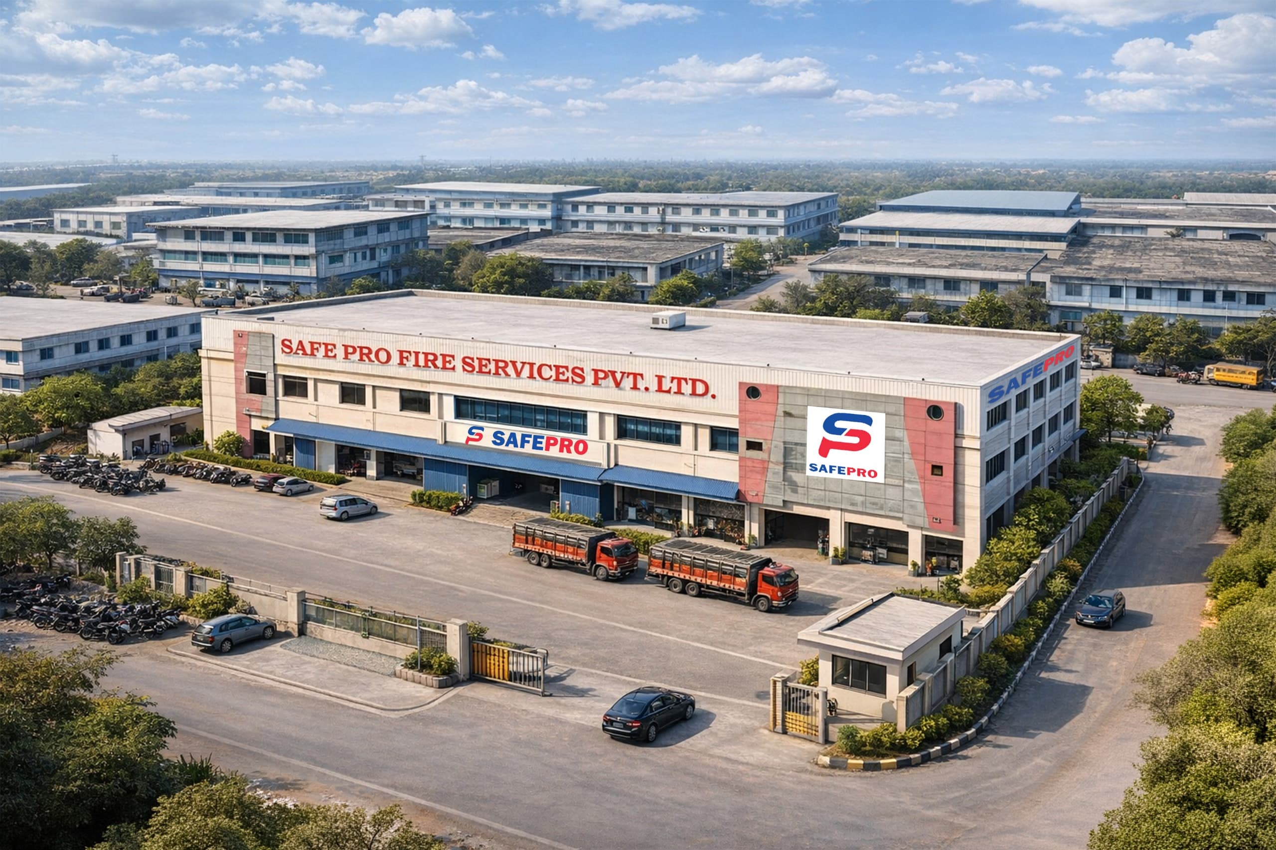 Safepro facility exterior