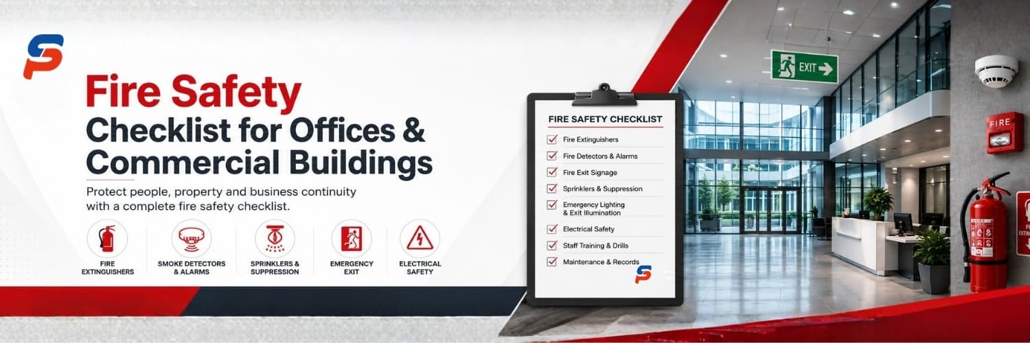 Fire Safety Checklist for Offices & Commercial Buildings